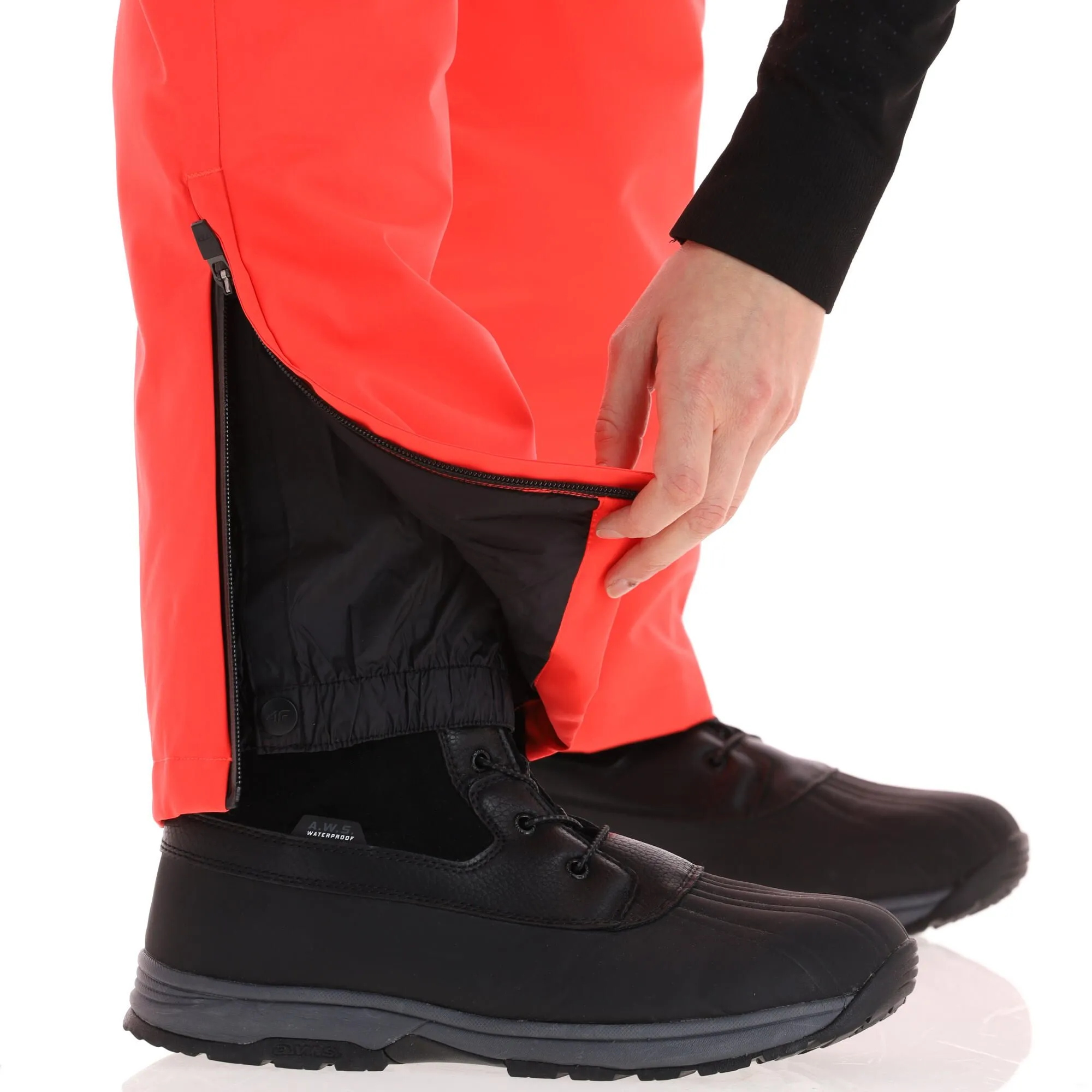 4F, Spdn006 Pantalon De Ski Femmes Neon Rouge 7 4F, Spdn006 Pantalon De Ski Femmes Neon Rouge – Image 5