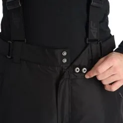 4F, Spmn001 Pantalon De Ski Hommes Deep Noir 14 4F, Spmn001 Pantalon De Ski Hommes Deep Noir -ColourWear Soldes 4f spmn001 ba skibroek gevoerd heren deep zwart 224fxxx116v2 BI 05