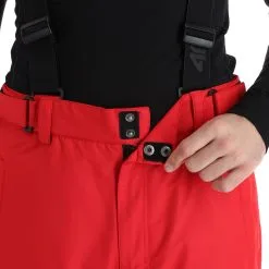 4F, Spmn001 Pantalon De Ski Hommes Rouge -ColourWear Soldes 4f spmn001 ba skibroek gevoerd heren rood 224fxxx116v3 BI 05