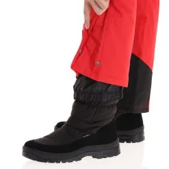 4F, Spmn001 Pantalon De Ski Hommes Rouge -ColourWear Soldes 4f spmn001 ba skibroek gevoerd heren rood 224fxxx116v3 BI 08