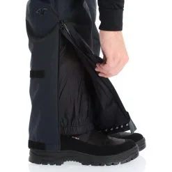 4F, Spmn006 Pantalon De Ski Hommes Deep Noir -ColourWear Soldes 4f spmn006 ba skibroek gevoerd heren deep zwart 224fxxx118v1 BI 07