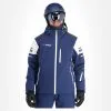 Deluni, Challenger 3 Veste De Ski Hommes Bleu -ColourWear Soldes aa10del010a bi 02 1