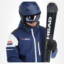 Deluni, Challenger 3 Veste De Ski Hommes Bleu -ColourWear Soldes aa10del010a bi 05 1