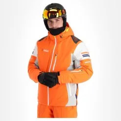 Deluni, Challenger 3 Veste De Ski Hommes Orange 14 Deluni, Challenger 3 Veste De Ski Hommes Orange -ColourWear Soldes aa10del010b bi 04 1