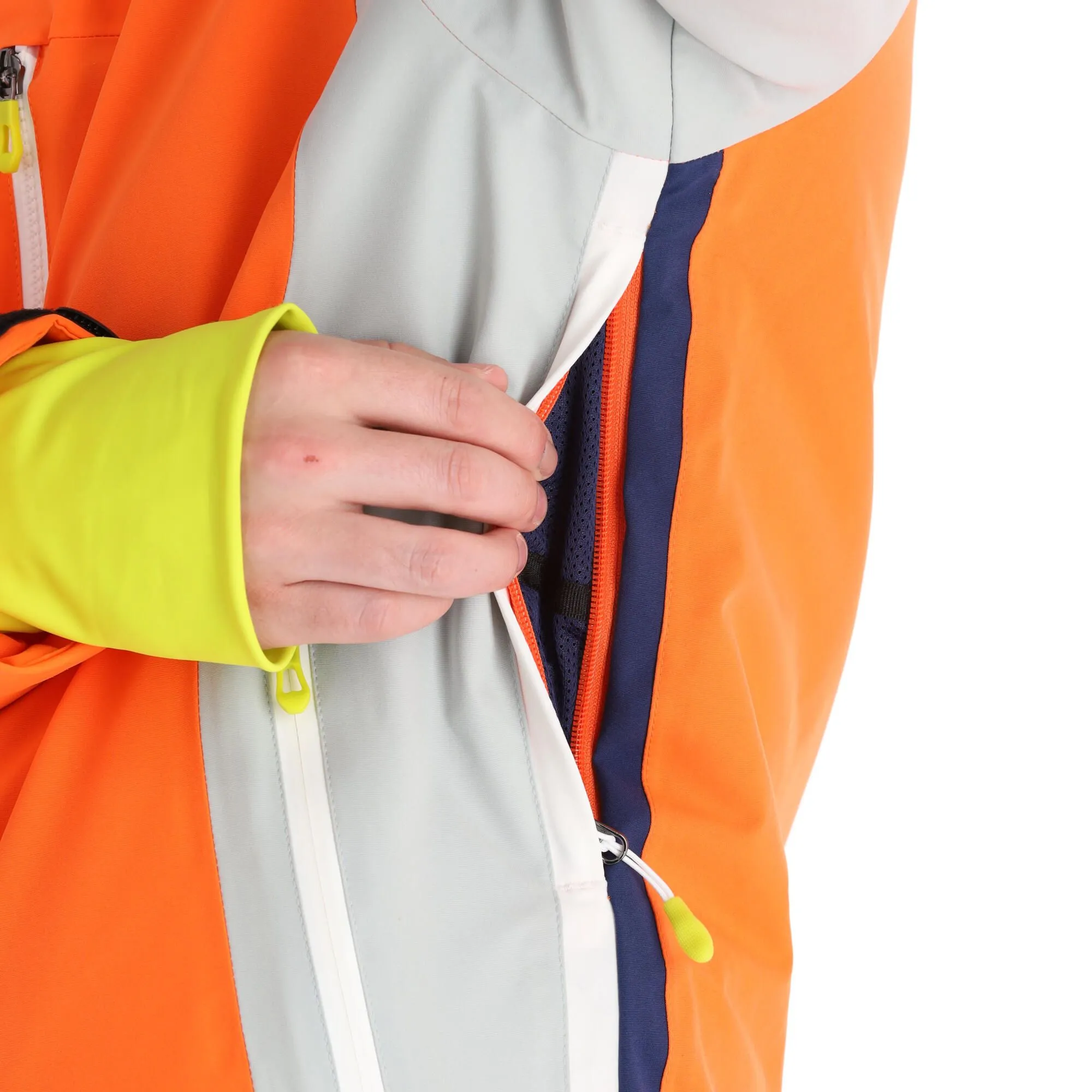 Deluni, Challenger 3 Veste De Ski Hommes Orange 11 Deluni, Challenger 3 Veste De Ski Hommes Orange – Image 9