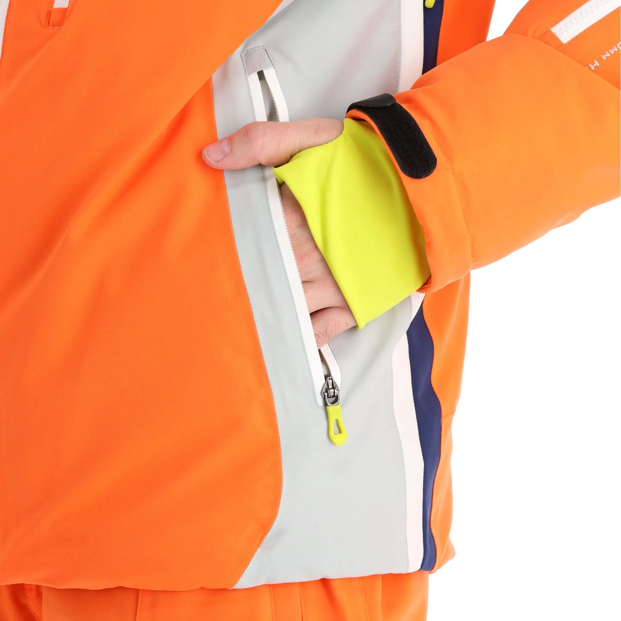 Deluni, Challenger 3 Veste De Ski Hommes Orange 12 Deluni, Challenger 3 Veste De Ski Hommes Orange – Image 10