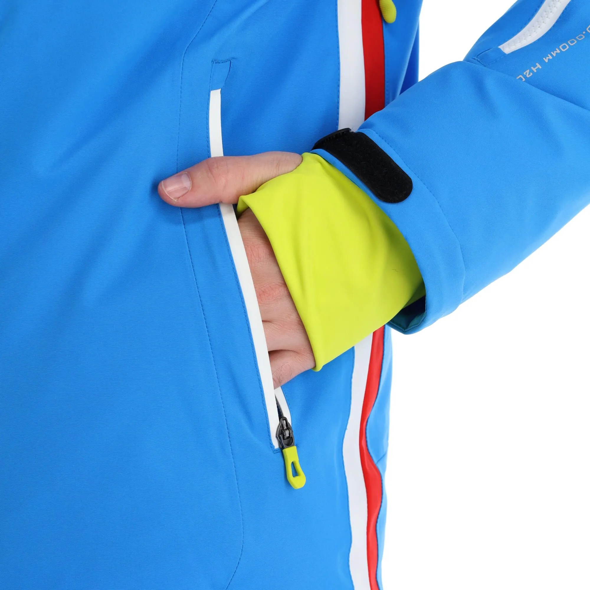 Deluni, Challenger 3 Veste De Ski Hommes Sky Bleu 12 Deluni, Challenger 3 Veste De Ski Hommes Sky Bleu – Image 10