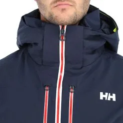 Helly Hansen, Alpha Lifaloft Veste De Ski Hommes Navy Bleu -ColourWear Soldes aa10hel013c bi 010