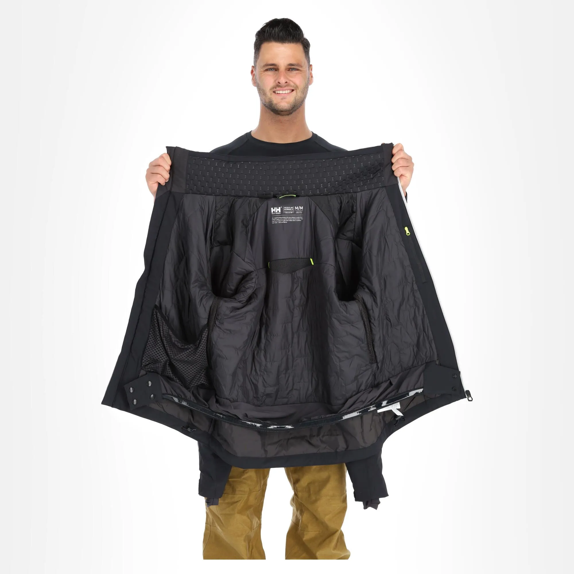 Helly Hansen, Alpha Lifaloft Veste De Ski Hommes Noir 6 Helly Hansen, Alpha Lifaloft Veste De Ski Hommes Noir – Image 4