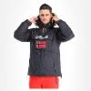 Geographical Norway, Barman 001 Parka Veste De Ski Hommes Bleu -ColourWear Soldes aa19geow10c bi 02