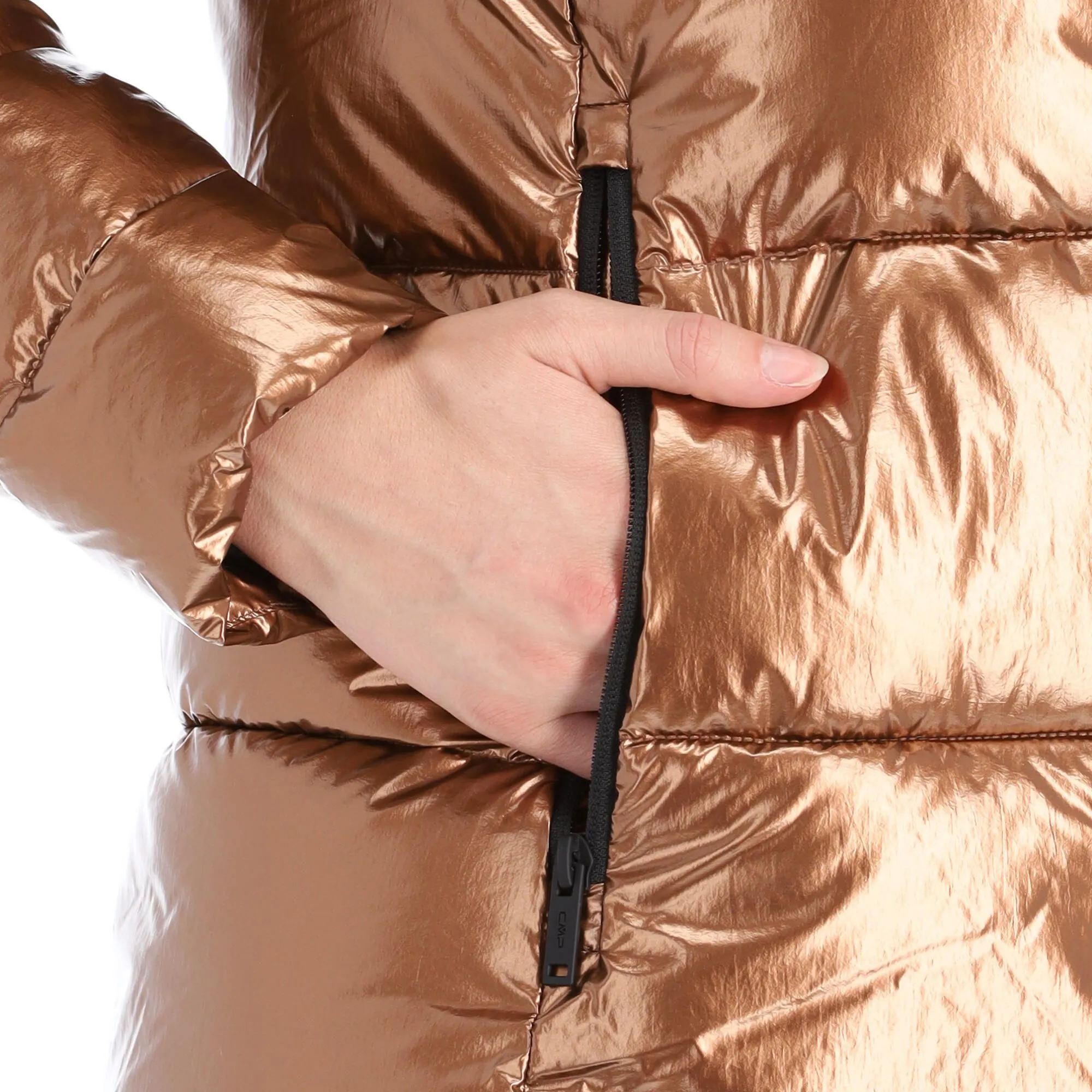 CMP, 30K3506 Manteau D'hiver Femmes Brun 10 CMP, 30K3506 Manteau D'hiver Femmes Brun – Image 8