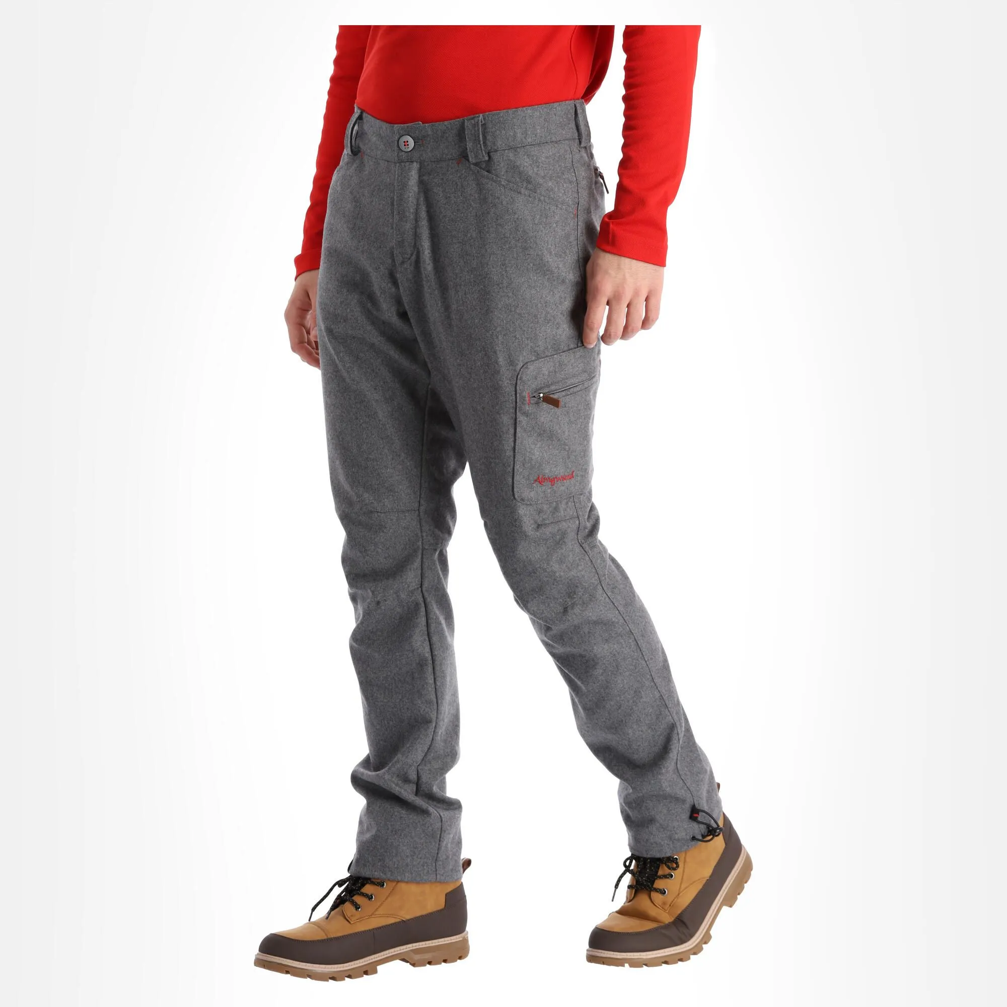 Almgwand, Hochalpkopf Pantalon De Randonée Hommes Anthracite Gris 3 Almgwand, Hochalpkopf Pantalon De Randonée Hommes Anthracite Gris