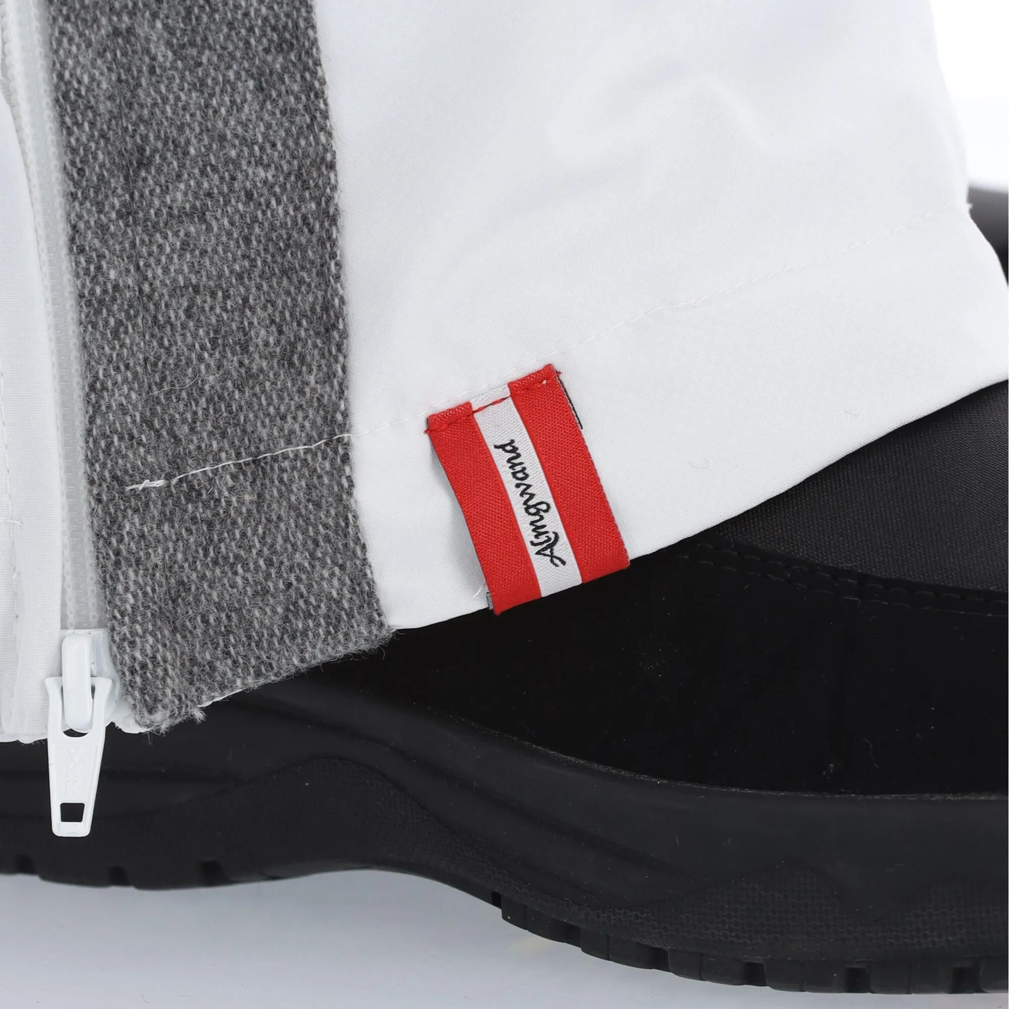 Almgwand, Schusselkopf Pantalon De Ski Femmes Blanc, Gris 11 Almgwand, Schusselkopf Pantalon De Ski Femmes Blanc, Gris – Image 9