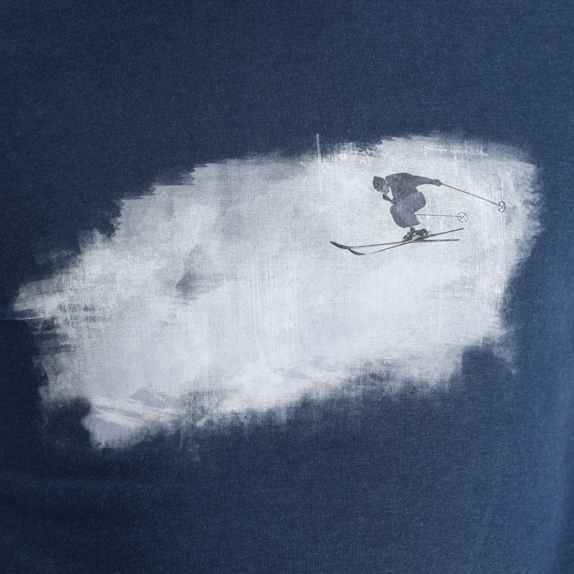 Almgwand, Seegatterlalm T-shirt Hommes Denim Bleu 6 Almgwand, Seegatterlalm T-shirt Hommes Denim Bleu – Image 4