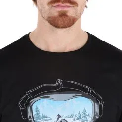 Almgwand, Silbertalalm T-shirt Hommes Noir 11 Almgwand, Silbertalalm T-shirt Hommes Noir -ColourWear Soldes almgwand silbertalalm gb t shirt heren zwart 22almgw111v1 BI 05