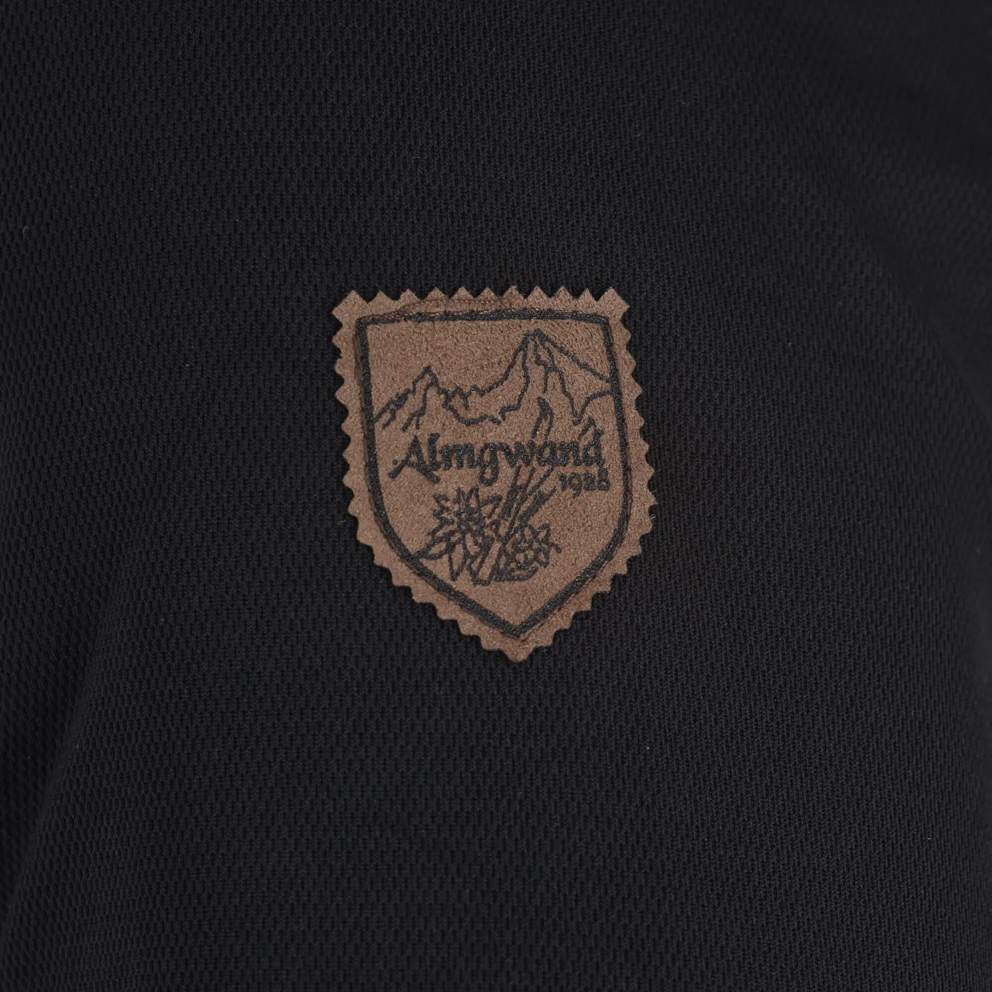 Almgwand, Silbertalalm T-shirt Hommes Noir 8 Almgwand, Silbertalalm T-shirt Hommes Noir – Image 6