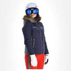 Almgwand, Stongerhohe Veste De Ski Femmes Dark Bleu, Gris 14 Almgwand, Stongerhohe Veste De Ski Femmes Dark Bleu, Gris -ColourWear Soldes almgwand stongerhohe aa jas gevoerd dames dark blauw grijs 22almgw117v1 BI 04