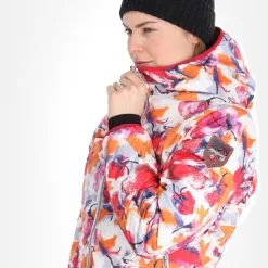 Almgwand, Weihnachtsegg Doudoune Femmes Berry Rose -ColourWear Soldes almgwand weihnachtsegg aa jas gevoerd dames berry roze 22almgw116v3 BI 08