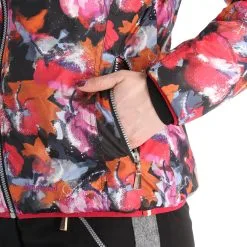 Almgwand, Weihnachtsegg Doudoune Femmes Berry Noir -ColourWear Soldes almgwand weihnachtsegg aa jas gevoerd dames berry zwart 22almgw116v2 BI 011