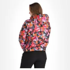 Almgwand, Weihnachtsegg Doudoune Femmes Berry Noir -ColourWear Soldes almgwand weihnachtsegg aa jas gevoerd dames berry zwart 22almgw116v2 BI 06