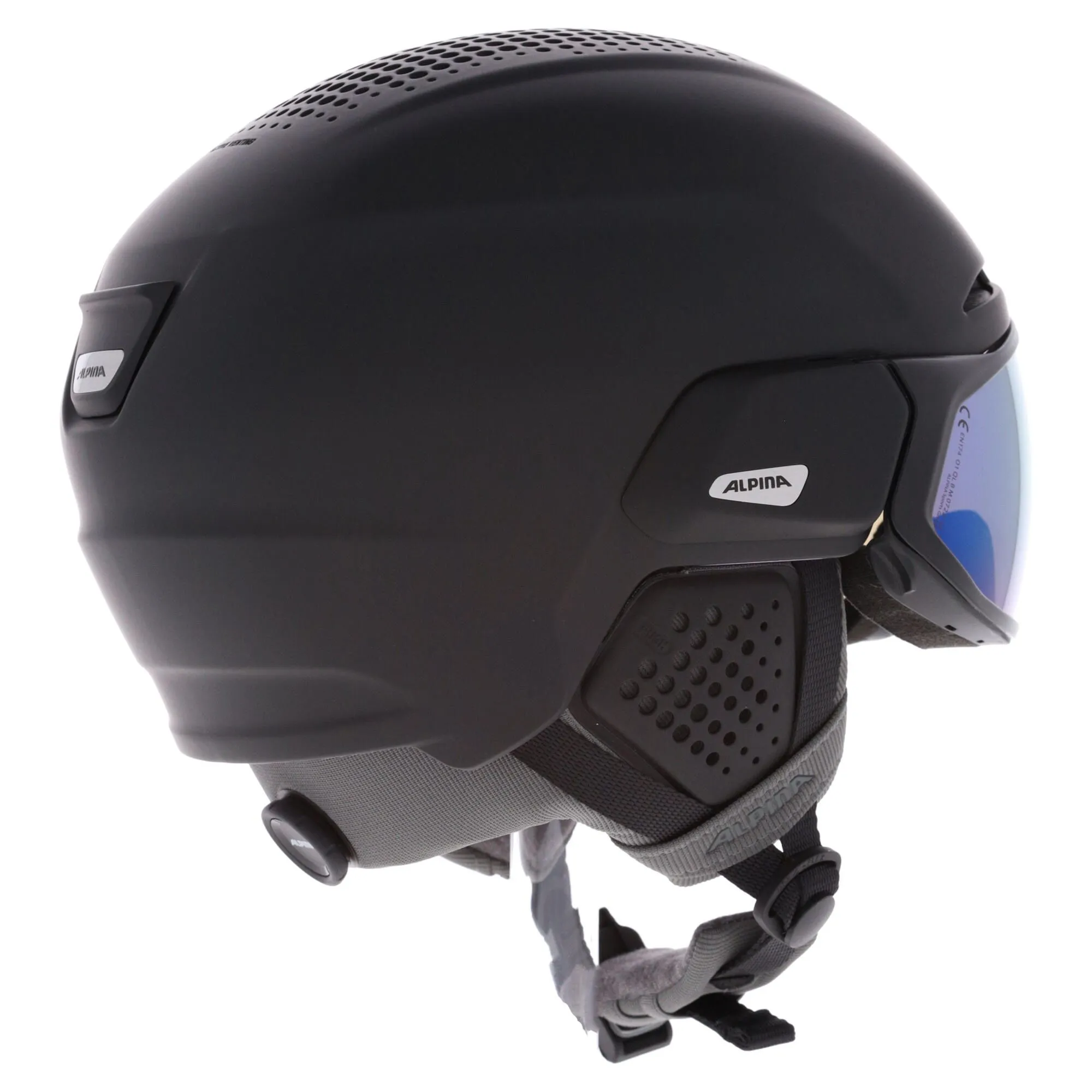 Alpina, Alto Q Lite Casque De Ski Avec Visière Unisexe Matt Charcoal Noir, Rose 5 Alpina, Alto Q Lite Casque De Ski Avec Visière Unisexe Matt Charcoal Noir, Rose – Image 3