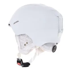 Alpina, Grand Casque De Ski Unisexe Matt Prosecco Blanc