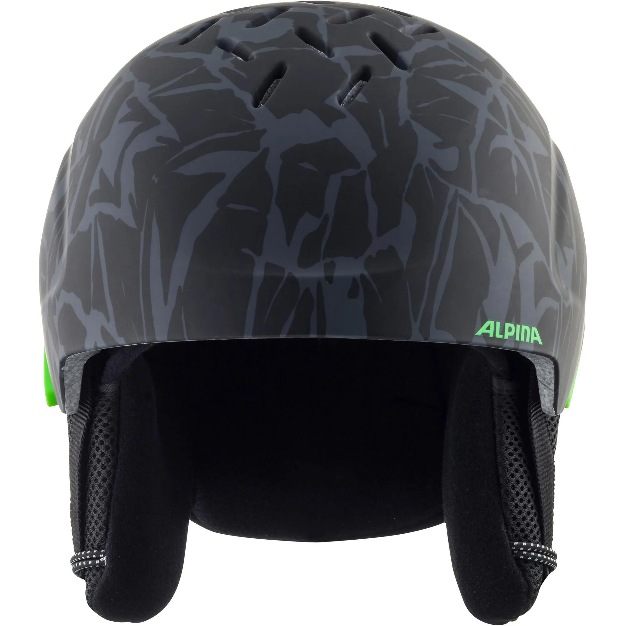 Alpina, Pizi Casque De Ski Enfants Matt Camo Noir, Vert 3 Alpina, Pizi Casque De Ski Enfants Matt Camo Noir, Vert