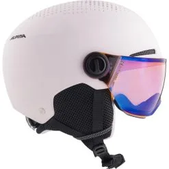 Alpina, Zupo Visor Q Lite Casque De Ski Enfants Matt Rose -ColourWear Soldes alpina zupo visor q lite ob helmen kinderen matt roze 22alpin106v2 BI 03