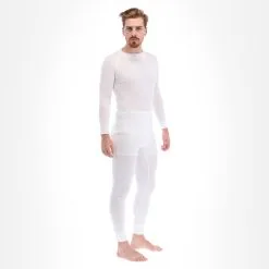 Avento, Thermal Pants, Men, White