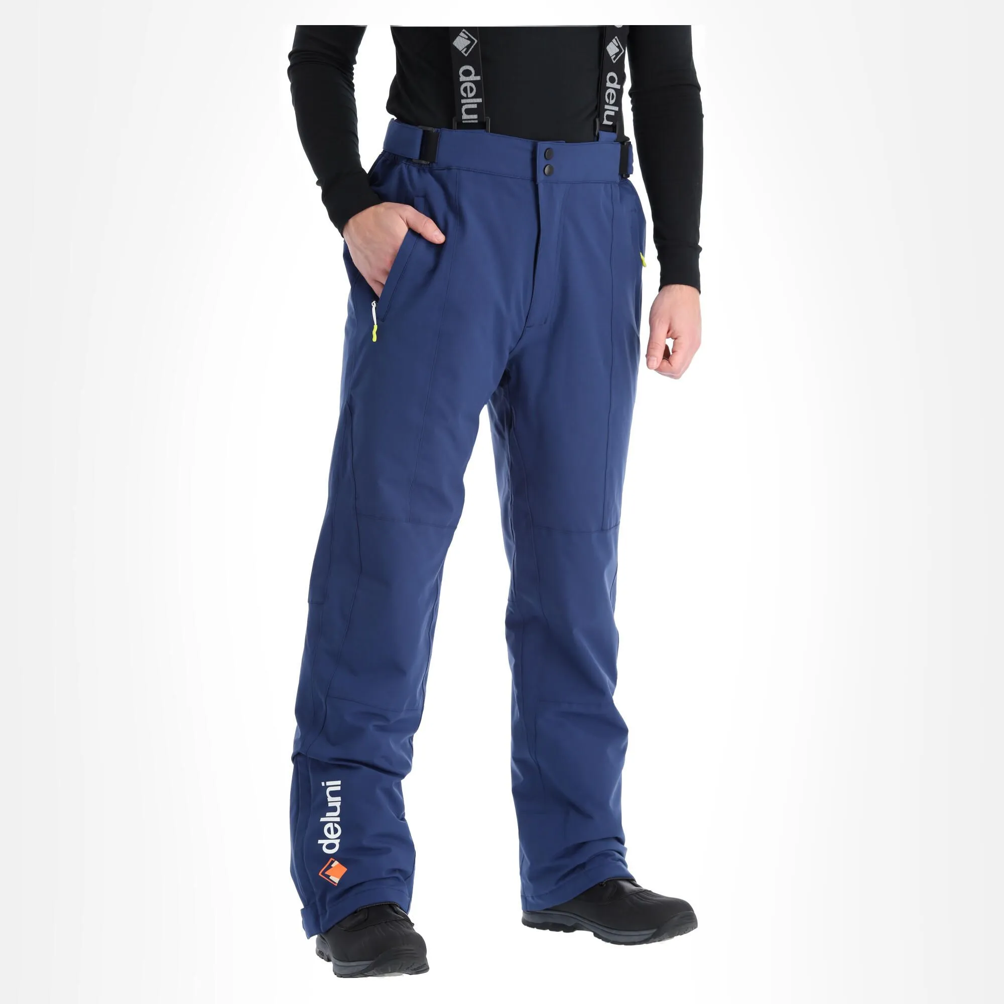 Deluni, Challenger 3 Pantalon De Ski Hommes Bleu 3 Deluni, Challenger 3 Pantalon De Ski Hommes Bleu