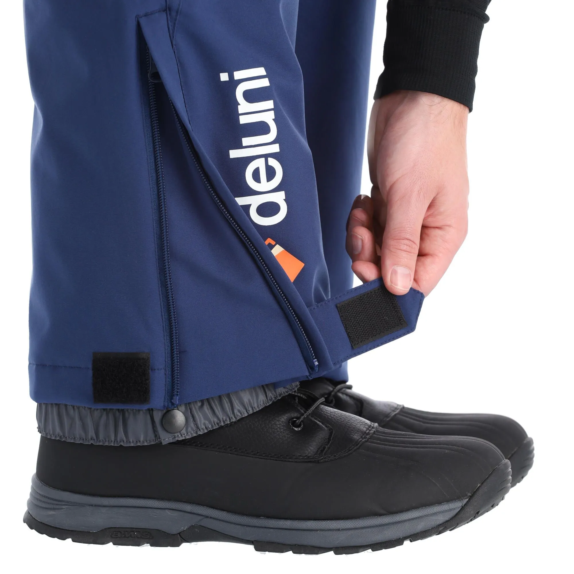 Deluni, Challenger 3 Pantalon De Ski Hommes Bleu 11 Deluni, Challenger 3 Pantalon De Ski Hommes Bleu – Image 9