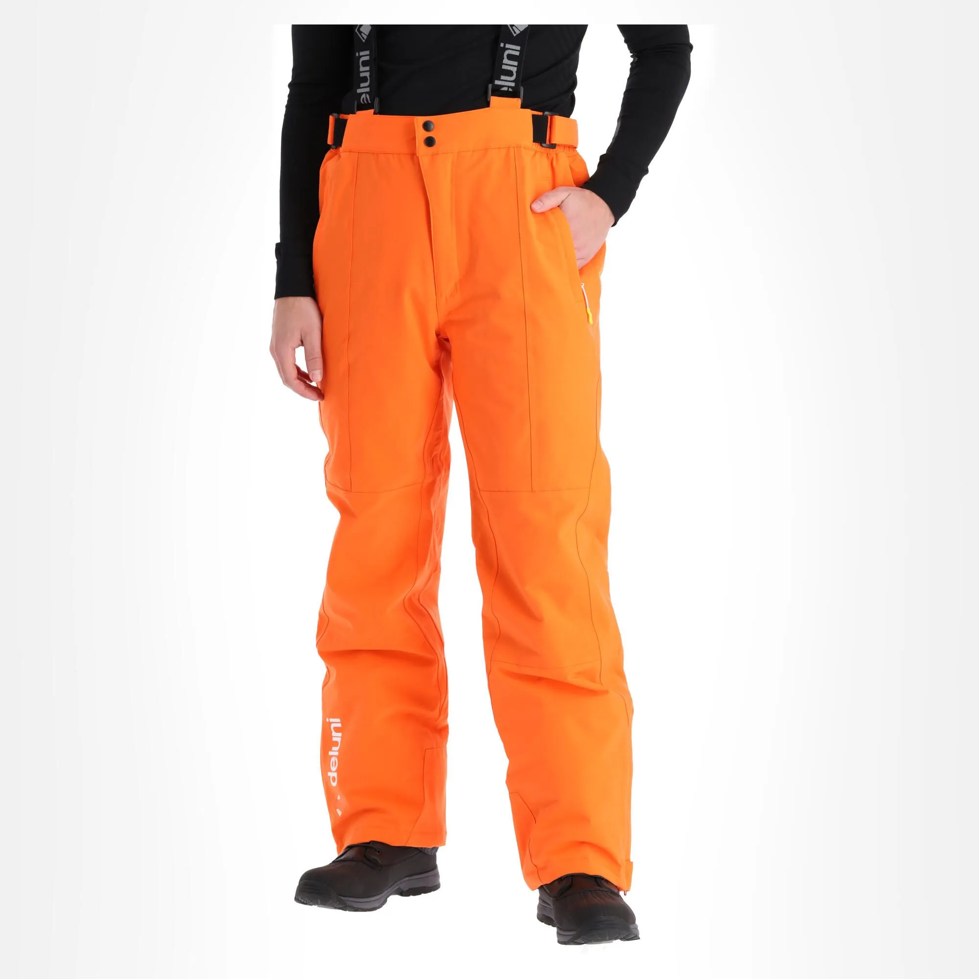 Deluni, Challenger 3 Pantalon De Ski Hommes Orange 3 Deluni, Challenger 3 Pantalon De Ski Hommes Orange