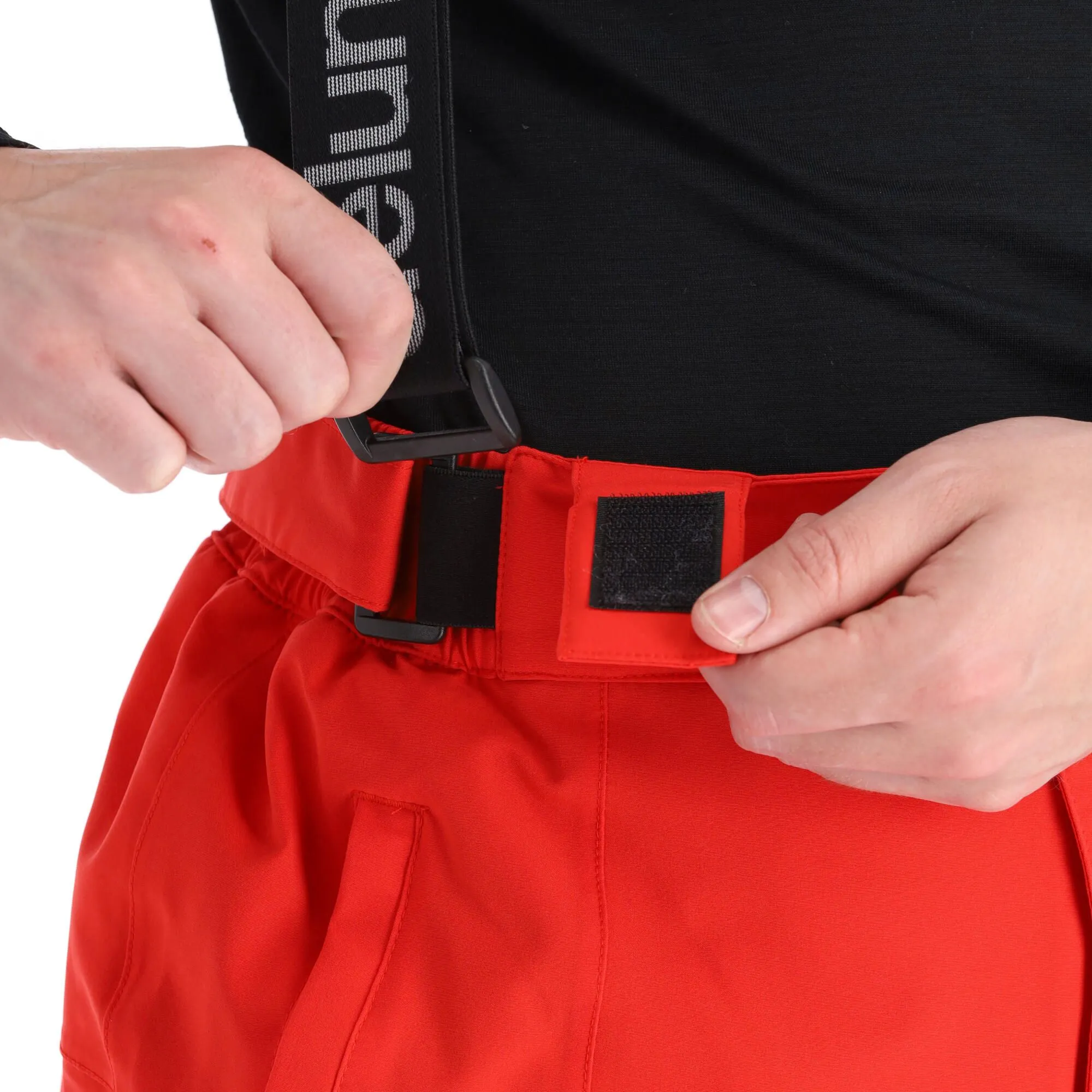 Deluni, Challenger 3 Pantalon De Ski Hommes Rouge 7 Deluni, Challenger 3 Pantalon De Ski Hommes Rouge – Image 5