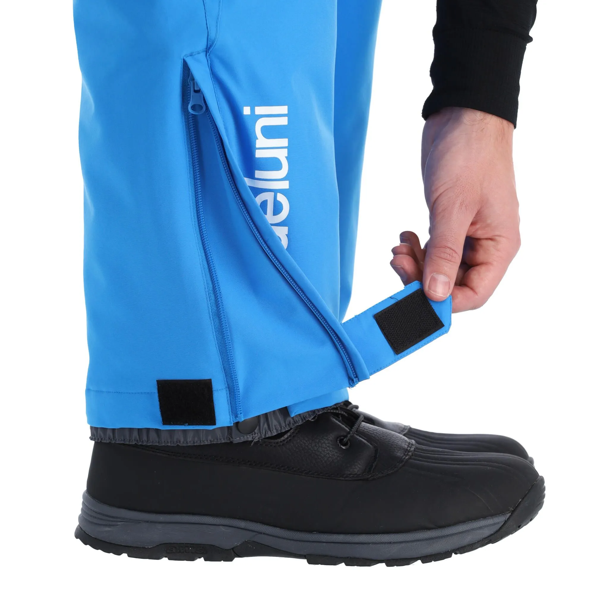 Deluni, Challenger 3 Pantalon De Ski Hommes Sky Bleu 11 Deluni, Challenger 3 Pantalon De Ski Hommes Sky Bleu – Image 9