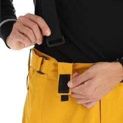 Protest, Owens Pantalon De Ski Hommes Dark Jaune -ColourWear Soldes ba10prt016b bi 06