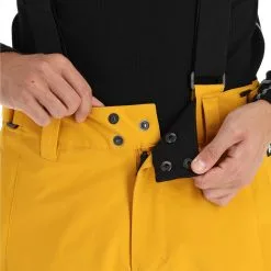 Protest, Owens Pantalon De Ski Hommes Dark Jaune -ColourWear Soldes ba10prt016b bi 07