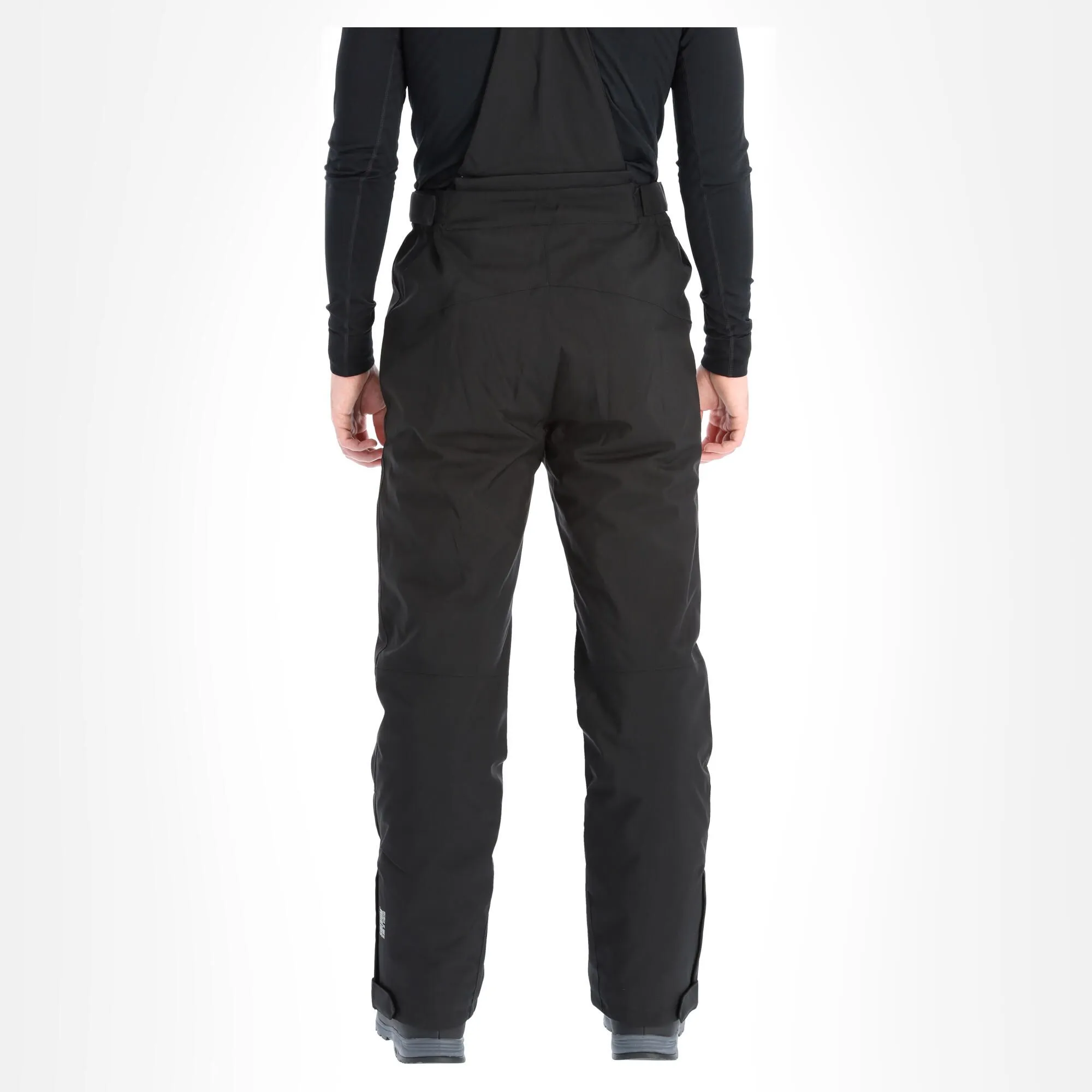 Deluni, Challenger Pantalon De Ski Modèle Court Unisexe Noir 3 Deluni, Challenger Pantalon De Ski Modèle Court Unisexe Noir – Image 2