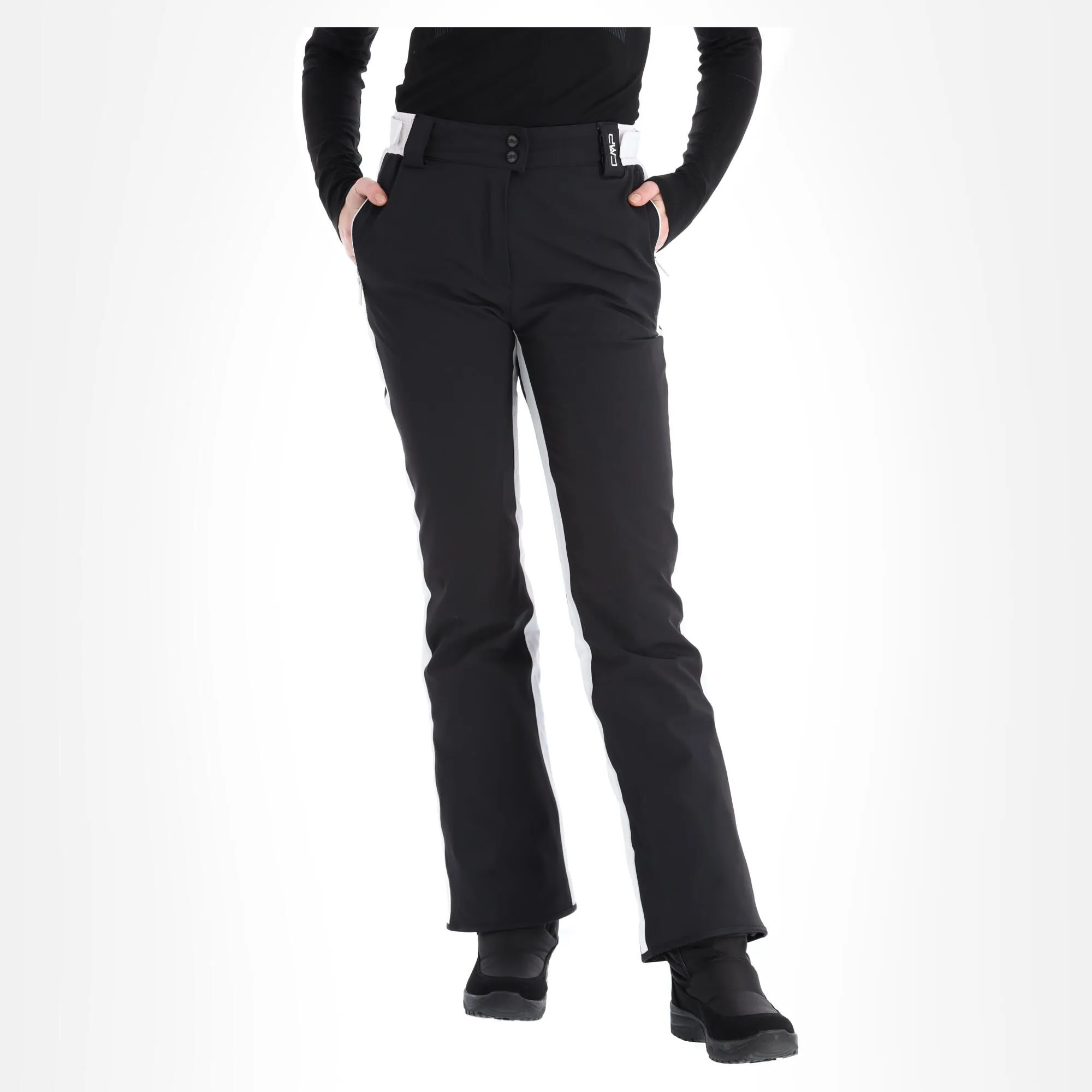 CMP, 30W0806 Pantalon De Ski Slim Fit Femmes Noir 3 CMP, 30W0806 Pantalon De Ski Slim Fit Femmes Noir