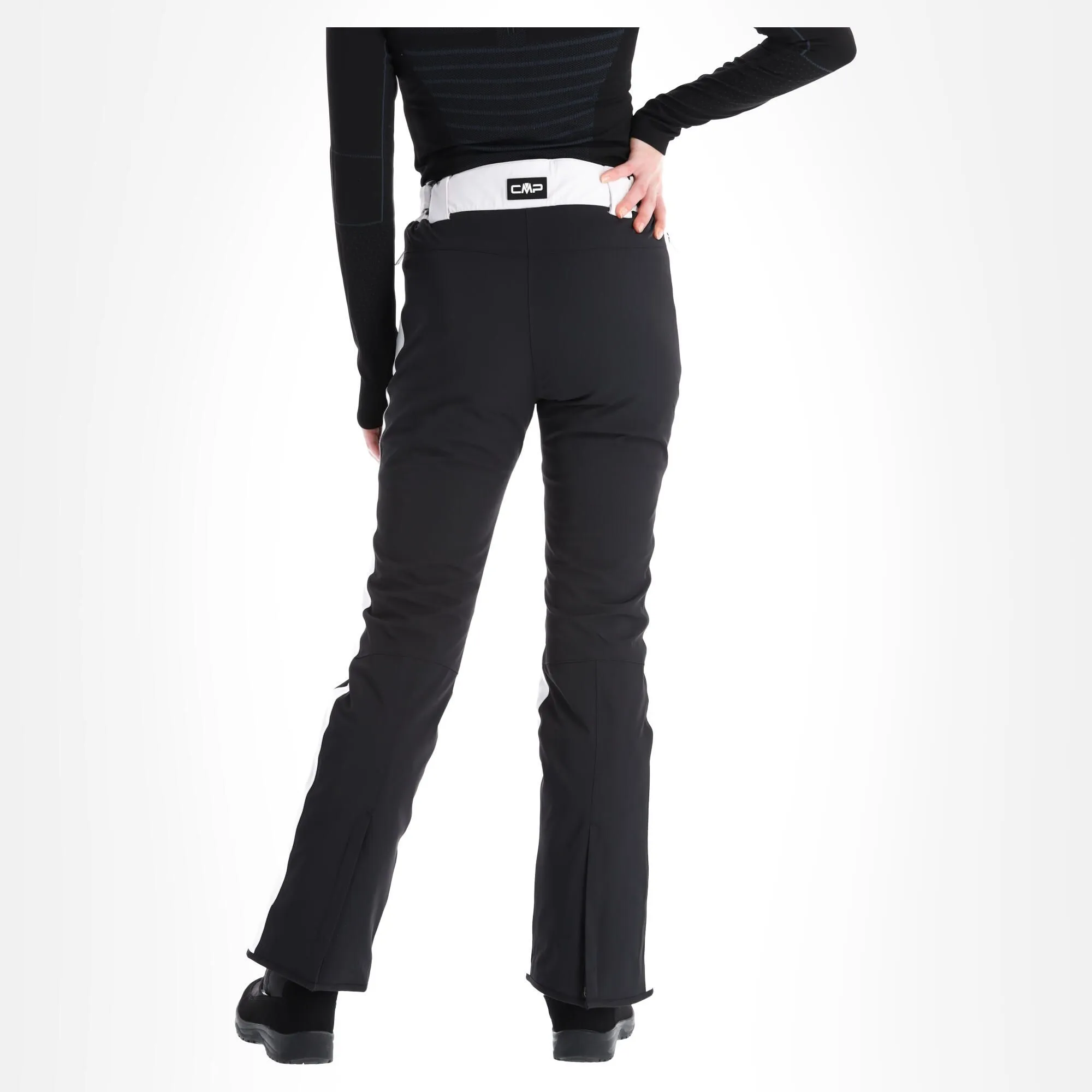 CMP, 30W0806 Pantalon De Ski Slim Fit Femmes Noir 4 CMP, 30W0806 Pantalon De Ski Slim Fit Femmes Noir – Image 2
