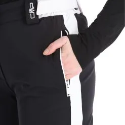 CMP, 30W0806 Pantalon De Ski Slim Fit Femmes Noir 16 CMP, 30W0806 Pantalon De Ski Slim Fit Femmes Noir -ColourWear Soldes ba20cmp012c bi 08