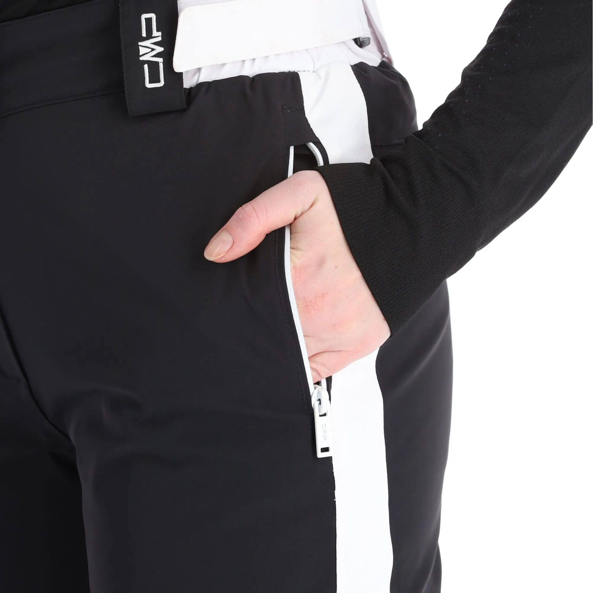 CMP, 30W0806 Pantalon De Ski Slim Fit Femmes Noir 9 CMP, 30W0806 Pantalon De Ski Slim Fit Femmes Noir – Image 7