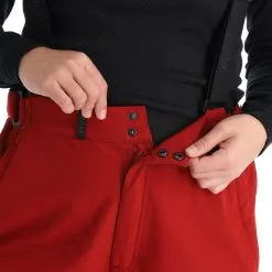 Kilpi, Rhea-W Pantalon De Ski En Softshell Femmes Dark Rouge -ColourWear Soldes bc21kil130b bi 05