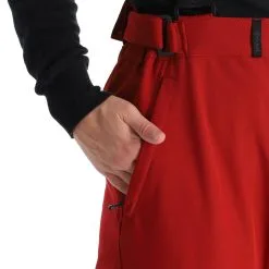 Kilpi, Rhea-W Pantalon De Ski En Softshell Femmes Dark Rouge -ColourWear Soldes bc21kil130b bi 09