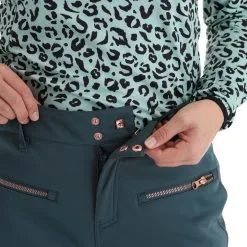 Brunotti, Coldlake-N Pantalon De Ski En Softshell Femmes Glass Vert -ColourWear Soldes brunotti coldlake n bc skibroek softshell dames glass groen 22bruno131v2 BI 06