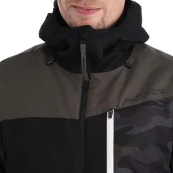 Brunotti, Flynners-Ao Veste De Ski Hommes Pine Vert -ColourWear Soldes brunotti flynners ao aa jas gevoerd heren pine groen 22bruno108v1 BI 07