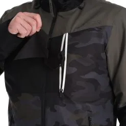 Brunotti, Flynners-Ao Veste De Ski Hommes Pine Vert -ColourWear Soldes brunotti flynners ao aa jas gevoerd heren pine groen 22bruno108v1 BI 10