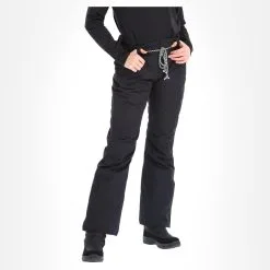 Brunotti, Sunleaf Women Snowpants Pantalon De Ski Slim Fit Femmes Dessert Flower Noir -ColourWear Soldes brunotti sunleaf women snowpants ba skibroek gevoerd slim fit BA20bru025b BI 04