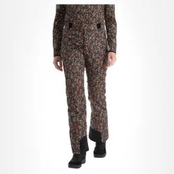 Brunotti, Sunpeak-Flower Pantalon De Ski En Softshell Femmes Hazel Brun