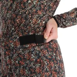 Brunotti, Sunpeak-Flower Pantalon De Ski En Softshell Femmes Hazel Brun -ColourWear Soldes brunotti sunpeak flower bc skibroek softshell dames hazel bruin 22bruno120v1 BI 06