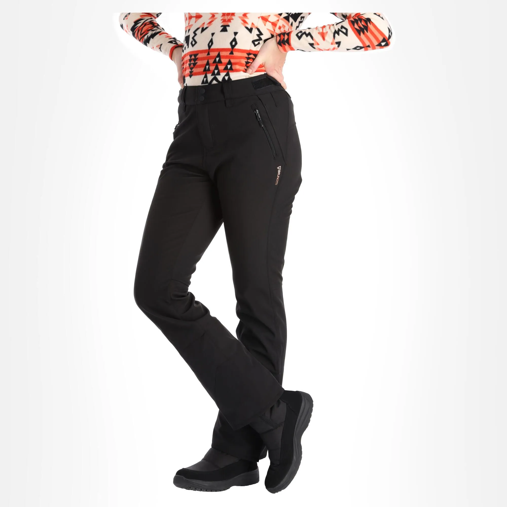 Brunotti, Tavors-N Pantalon De Ski En Softshell Femmes Noir 3 Brunotti, Tavors-N Pantalon De Ski En Softshell Femmes Noir